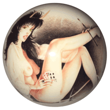 shift knob devil girl